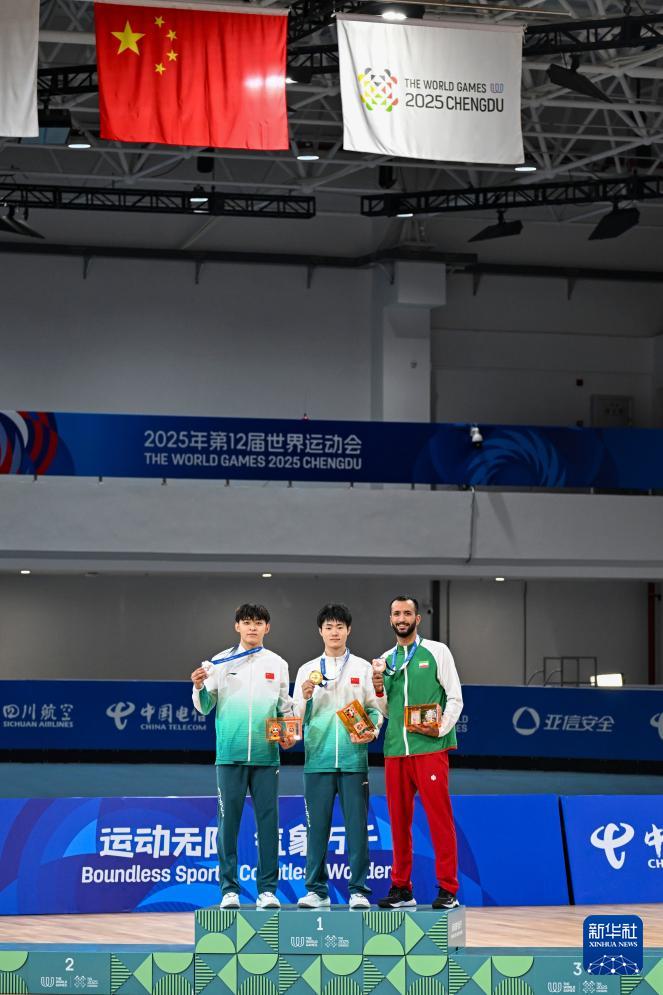 桩决赛, 谢剑飞, 年成都世运 桩决赛, 谢剑飞, 年成都世运